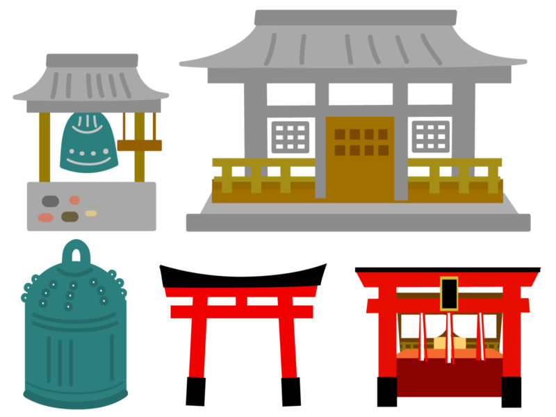 初詣、寺に行くか神社に行くか?
